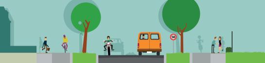 De groene boulevard - illustratie zone 4: boulevardzone Parkbegraafplaats