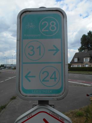 Bord knooppunt 28
