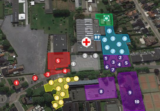 Afbeelding van de zoneplanning